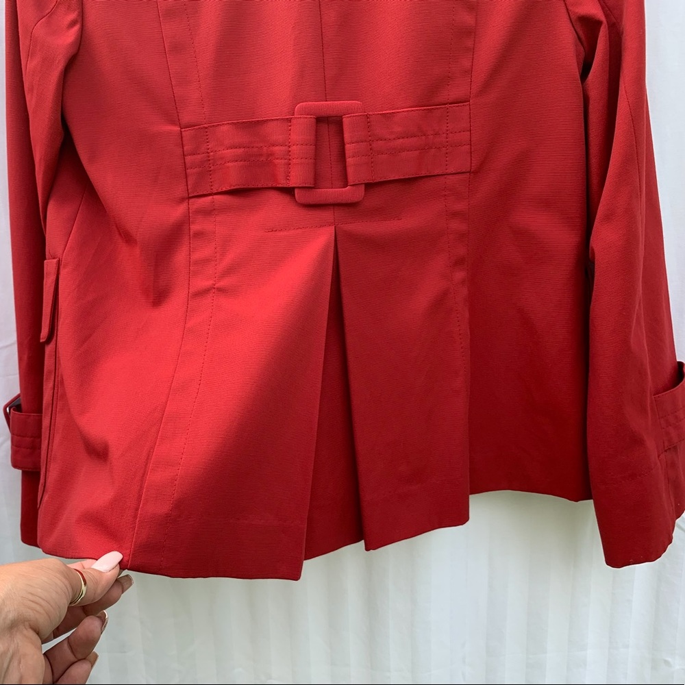 🌹 Alfani Petite Jacket Coat | Romatic Red | 🌹 - Picture 6 of 8